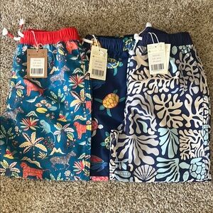 Mini Boden Swim Trunks - Size 8/9